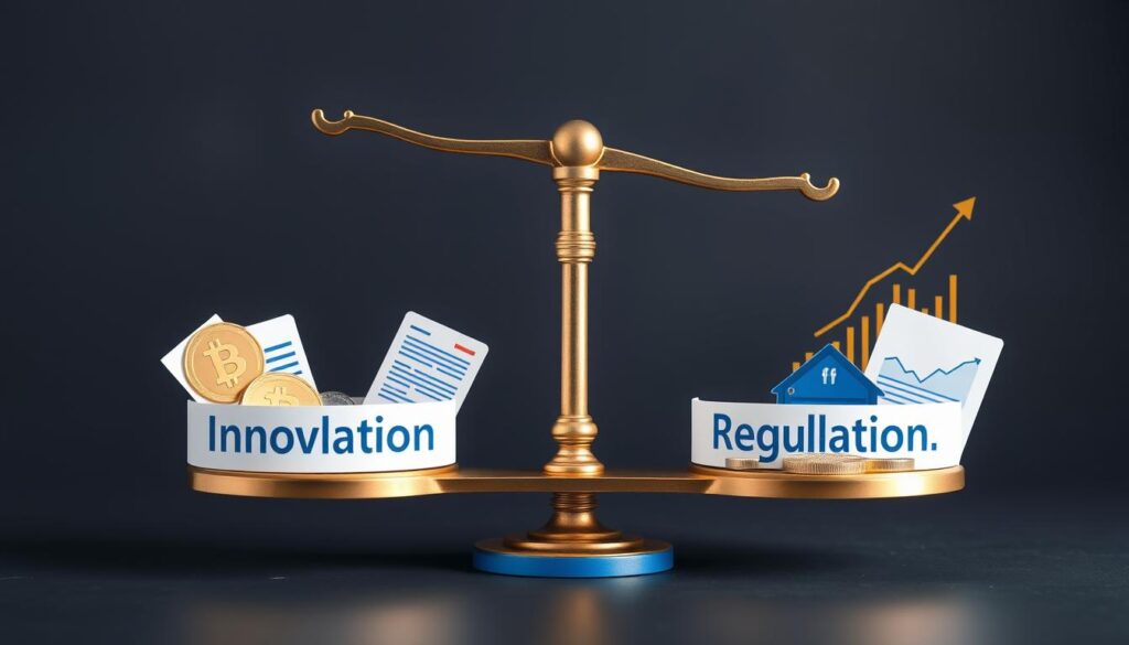 Balance between stablecoin innovation and regulation