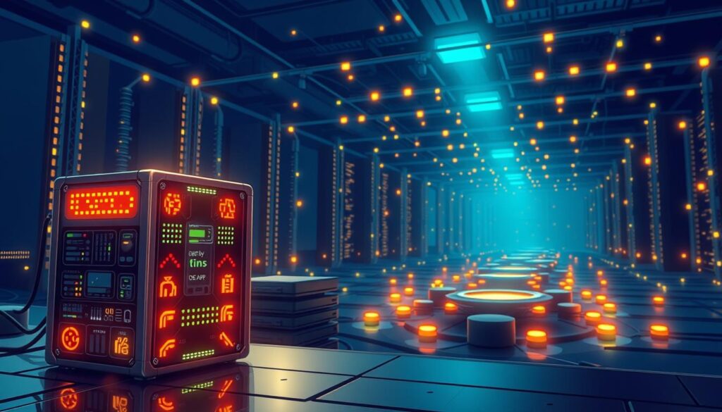 A serene, well-lit blockchain ecosystem scene with a focus on the key components. In the foreground, a sophisticated blockchain node, its LED indicators pulsing with activity. In the middle ground, a cluster of digital wallets and smart contracts, their interconnections glowing with vibrant hues. In the background, a network of distributed servers and nodes, creating a seamless tapestry of decentralized computing power. The overall atmosphere conveys a sense of technological harmony, where the blockchain's core elements work in perfect synchronicity, enabling secure and transparent digital transactions. A serene, well-lit blockchain ecosystem scene with a focus on the key components. In the foreground, a sophisticated blockchain node, its LED indicators pulsing with activity. In the middle ground, a cluster of digital wallets and smart contracts, their interconnections glowing with vibrant hues. In the background, a network of distributed servers and nodes, creating a seamless tapestry of decentralized computing power. The overall atmosphere conveys a sense of technological harmony, where the blockchain's core elements work in perfect synchronicity, enabling secure and transparent digital transactions.