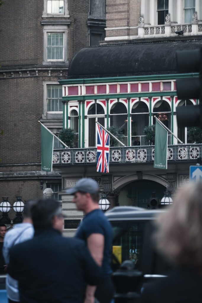 The European Union flag overlaid with a decentralized network of blockchain nodes.