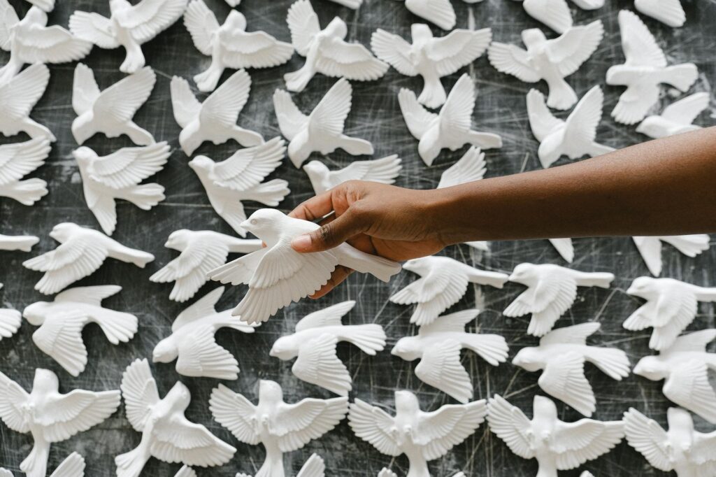 An exclusive event for a token-gated community, showcasing digital NFT art.