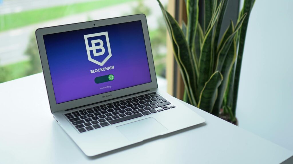 An intricate digital web of interconnected points, illustrating the complexity of blockchain technology made simple by account abstraction.