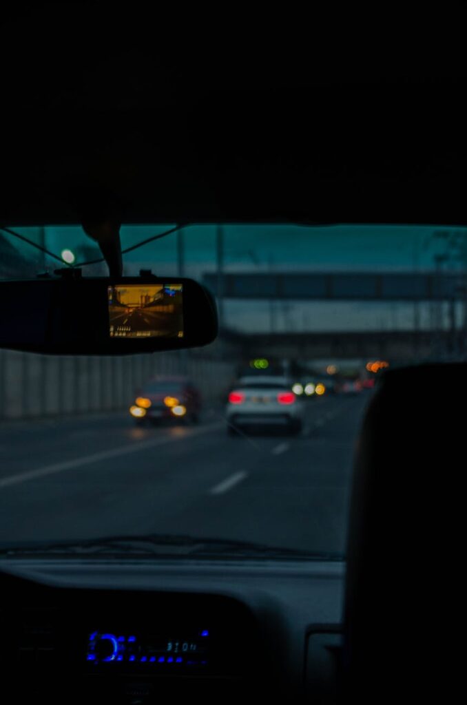 An aerial view of a massive traffic jam on a highway, symbolizing network congestion.