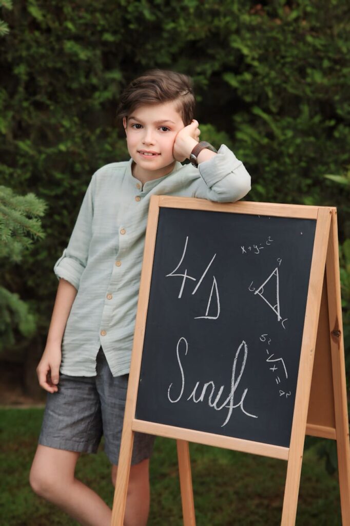 A chalkboard filled with advanced cryptographic formulas, illustrating the mathematical foundation of ZK-proofs.