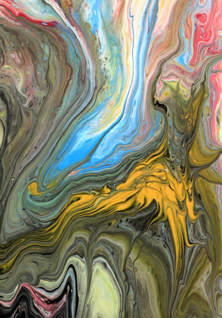 An abstract digital art piece showing interconnected nodes, representing the complexity and beauty of blockchain technology.