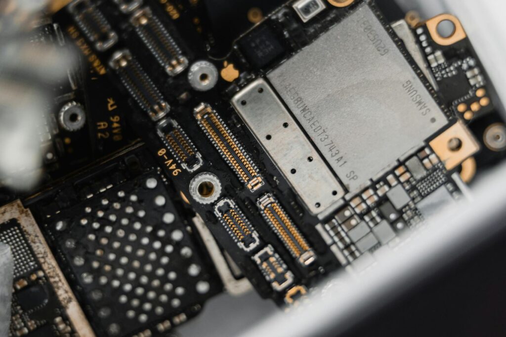 A developer or analyst intently studying complex code and data on multiple monitors, illustrating the technical nature of crypto protocols.
