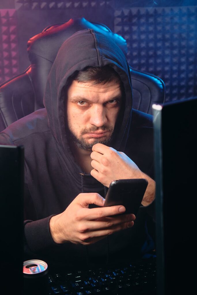 Close-up of a stock market or cryptocurrency price chart showing extreme volatility.